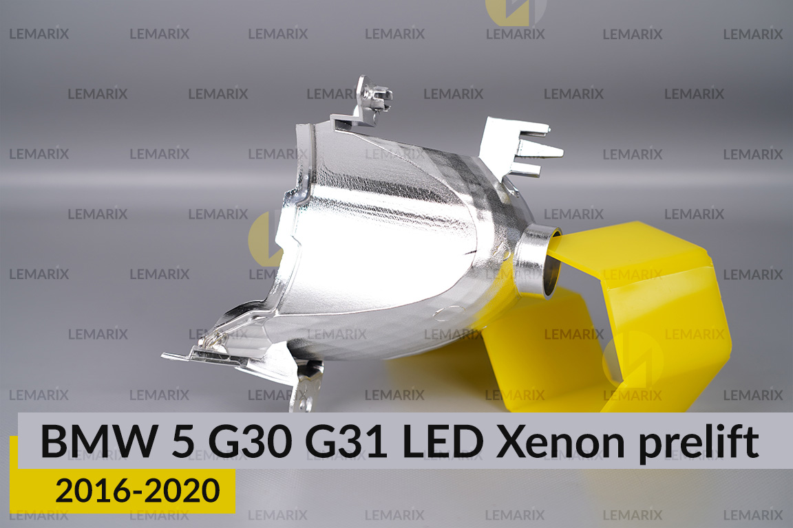 Хромований відбивач поворотника BMW 5 G30 G31 LED Xenon (2016-2020) дорест правий