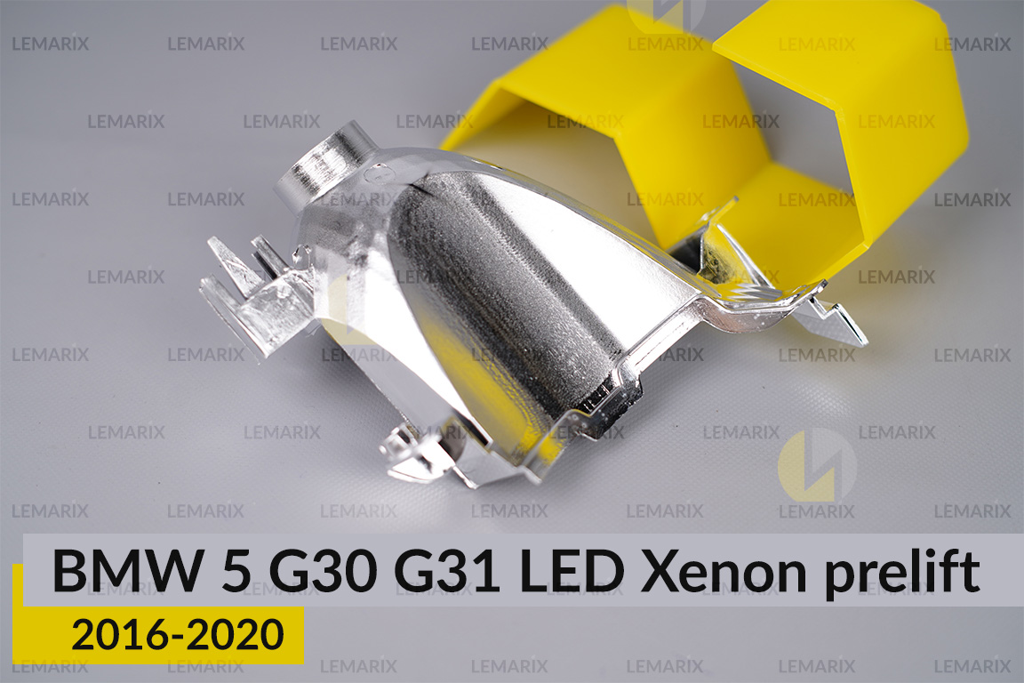 Хромований відбивач поворотника BMW 5 G30 G31 LED Xenon (2016-2020) дорест правий