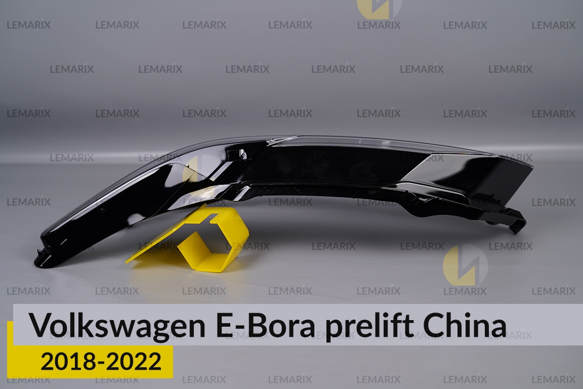Скло фари VW Volkswagen E-Bora China (2018-2022) дорест ліве