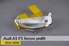 Хромований відбивач поворотника Audi A5 F5 Xenon (2016-2020) дорест лівий