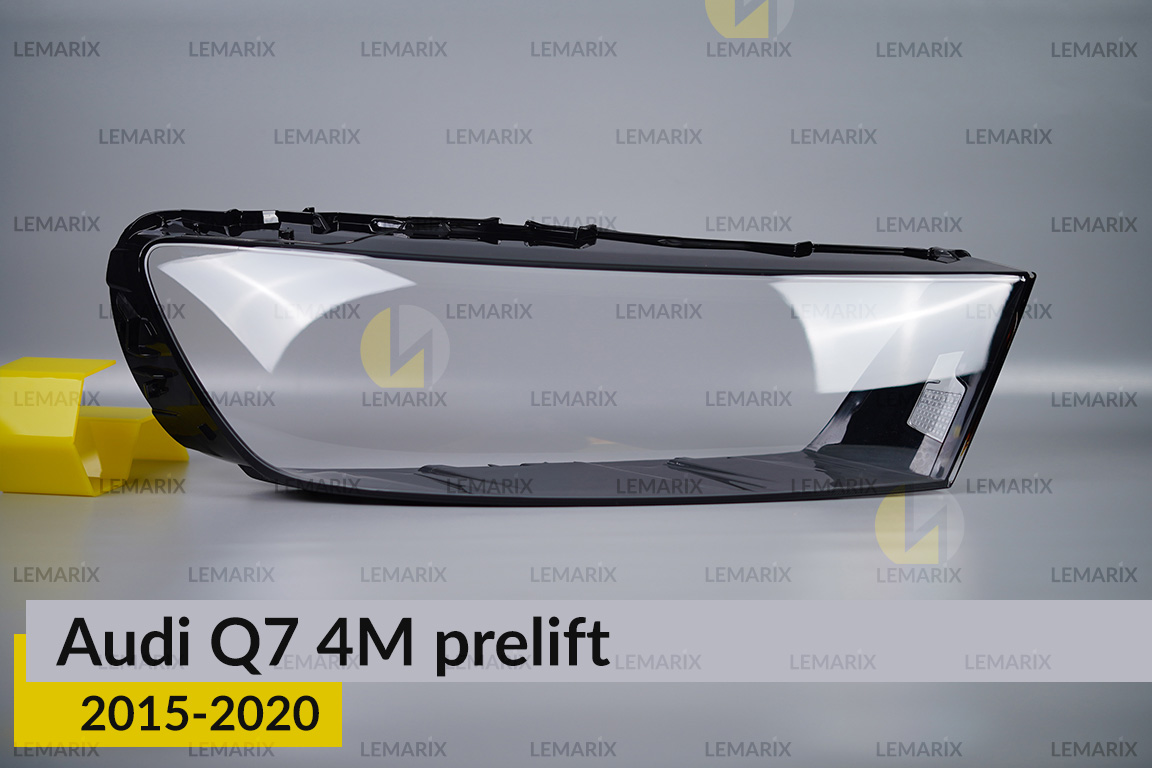 Скло фари Audi Q7 4M (2015-2020) дорест праве