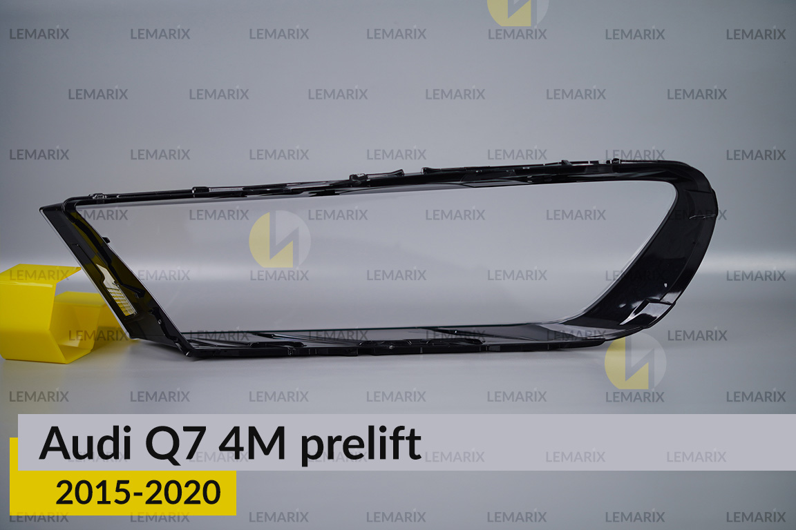 Скло фари Audi Q7 4M (2015-2020) дорест праве