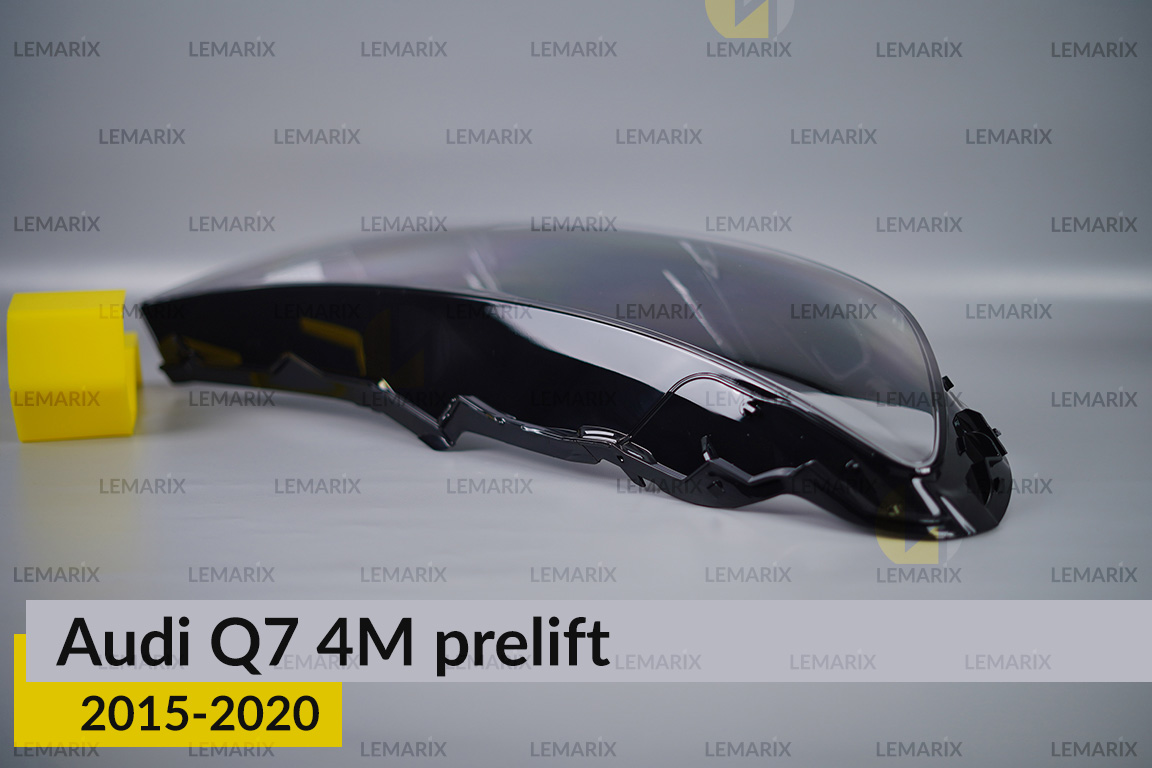 Скло фари Audi Q7 4M (2015-2020) дорест праве