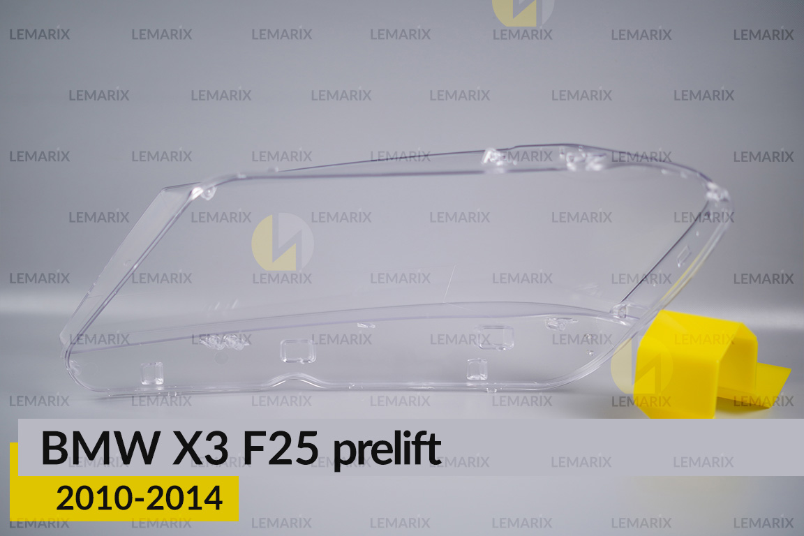 Скло фари BMW X3 F25 (2010-2014) дорест праве