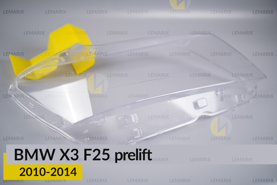 Скло фари BMW X3 F25 (2010-2014) дорест праве
