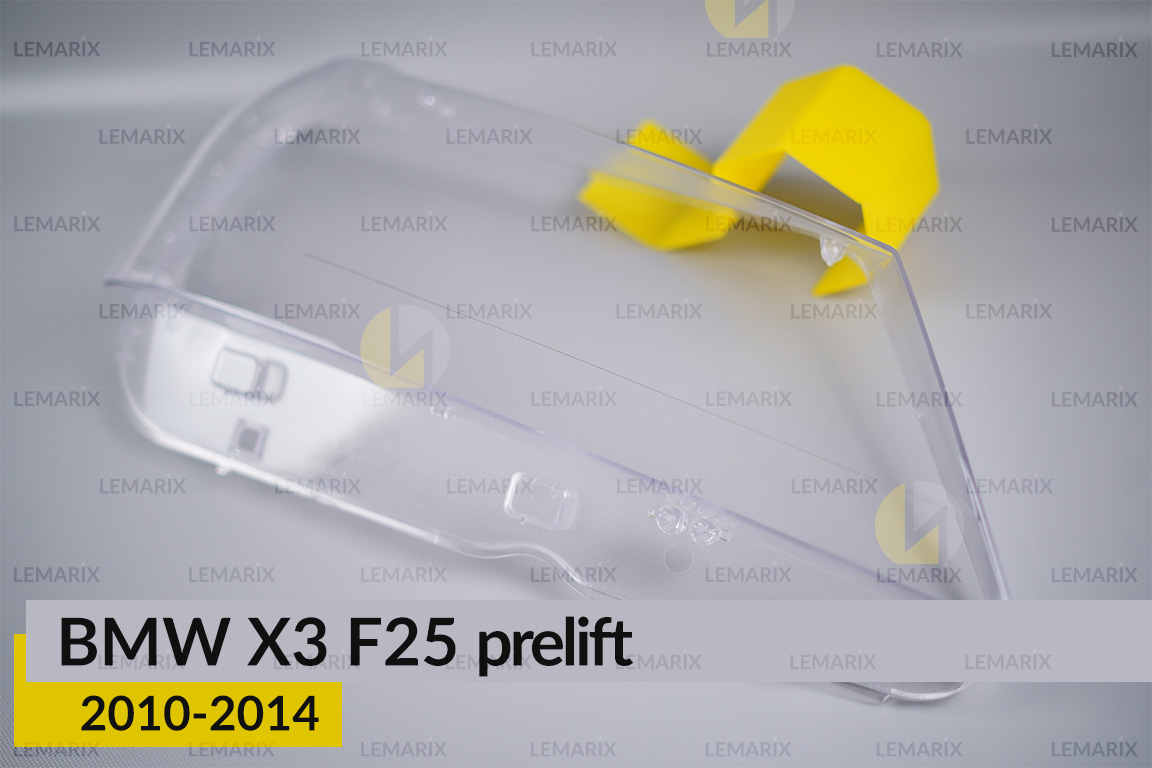 Скло фари BMW X3 F25 (2010-2014) дорест праве