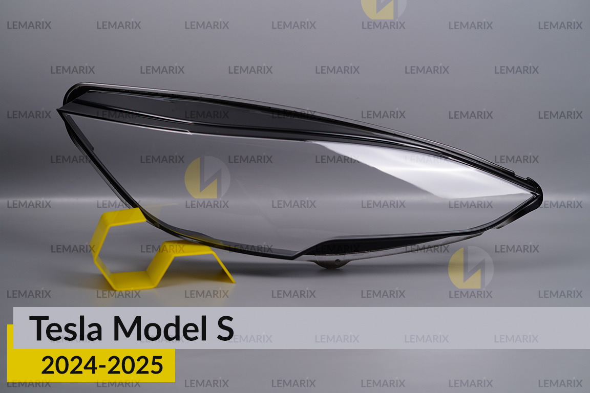 Скло фари Tesla Model S (2024-2026) праве