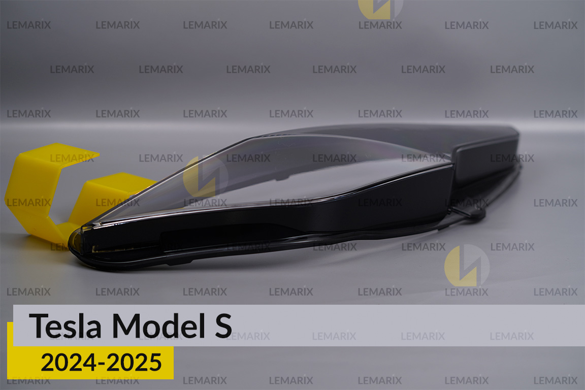 Скло фари Tesla Model S (2024-2026) праве