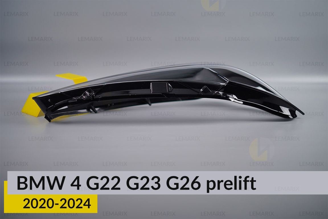 Скло фари BMW 4 G22 G23 G26 (2020-2024) дорест праве