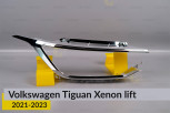 Хромована декоративна маска основна VW Volkswagen Tiguan Xenon (2021-2023) рест права