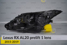 Корпус фари Lexus RX AL20 1 лінза (2015-2019) дорест лівий