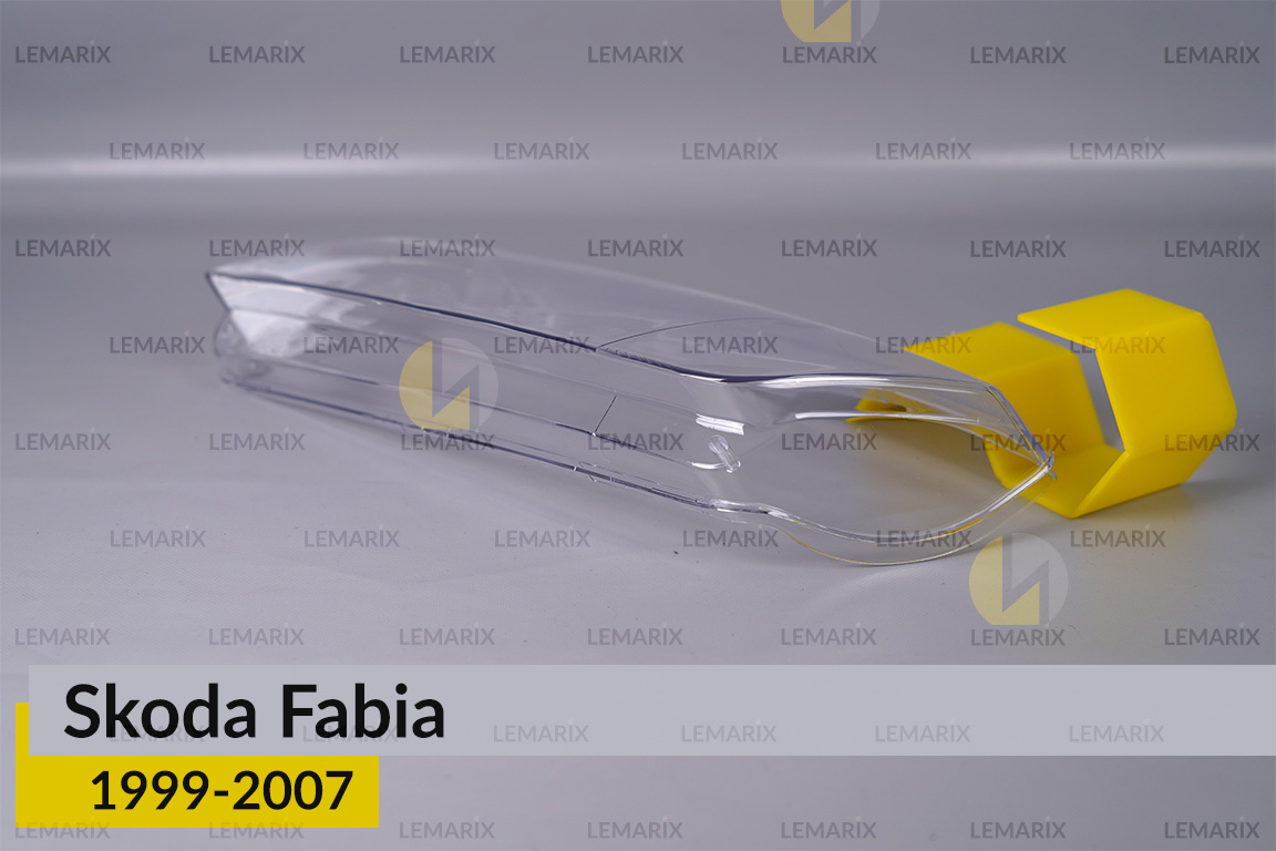 Скло фари Skoda Fabia (1999-2007) ліве