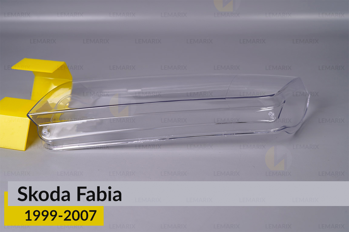 Скло фари Skoda Fabia (1999-2007) ліве