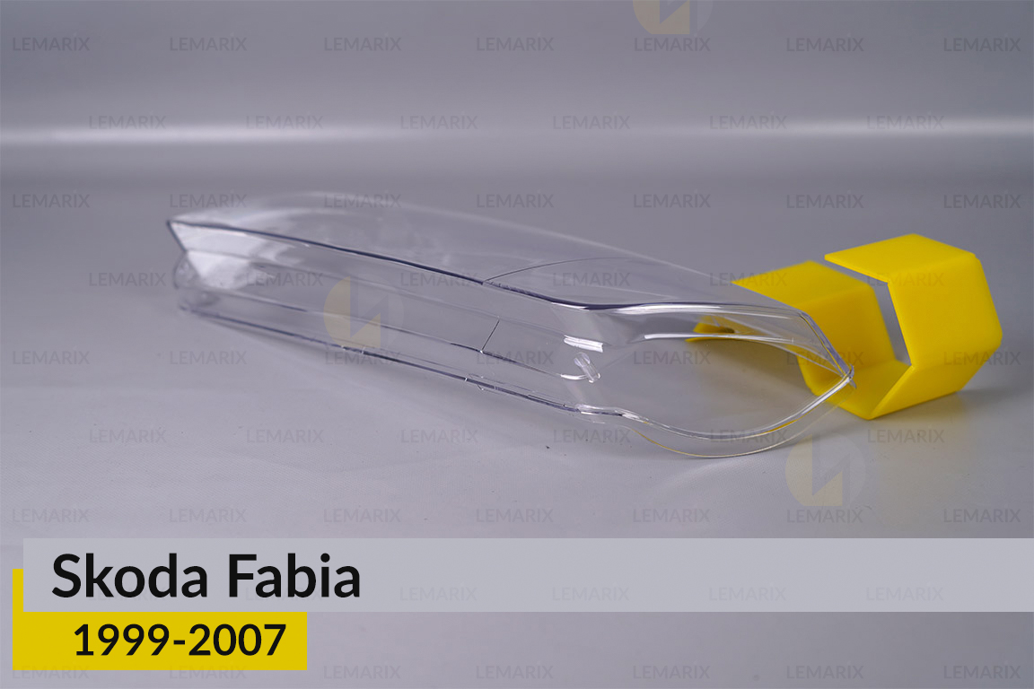 Скло фари Skoda Fabia (1999-2007) ліве