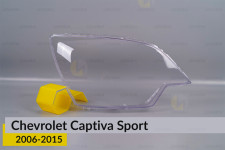 Стекло фары Chevrolet Captiva Sport (2006-2015) правое