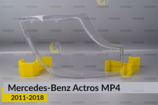 Стекло фары Mercedes-Benz Actros MP4 (2011-2018) правое