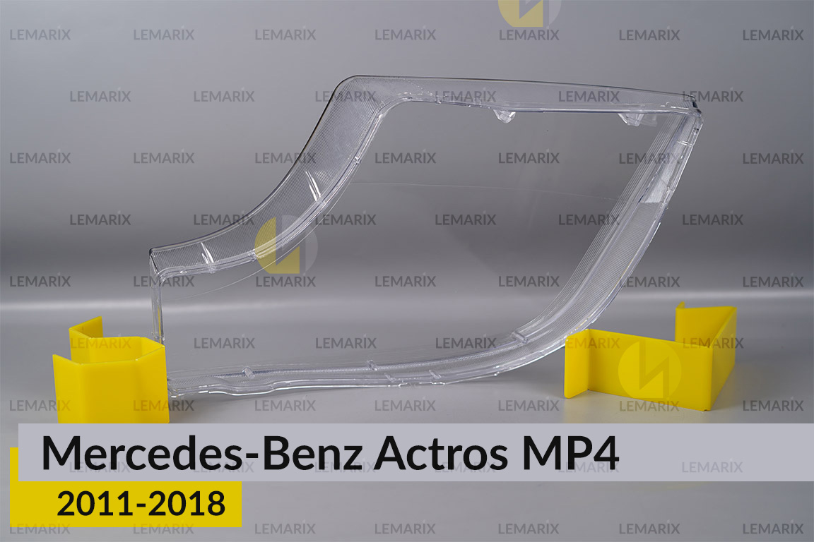 Скло фари Mercedes-Benz Actros MP4 (2011-2018) праве