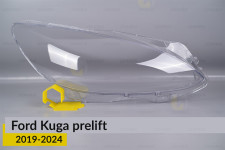 Стекло фары Ford Kuga (2019-2023) дорест правое