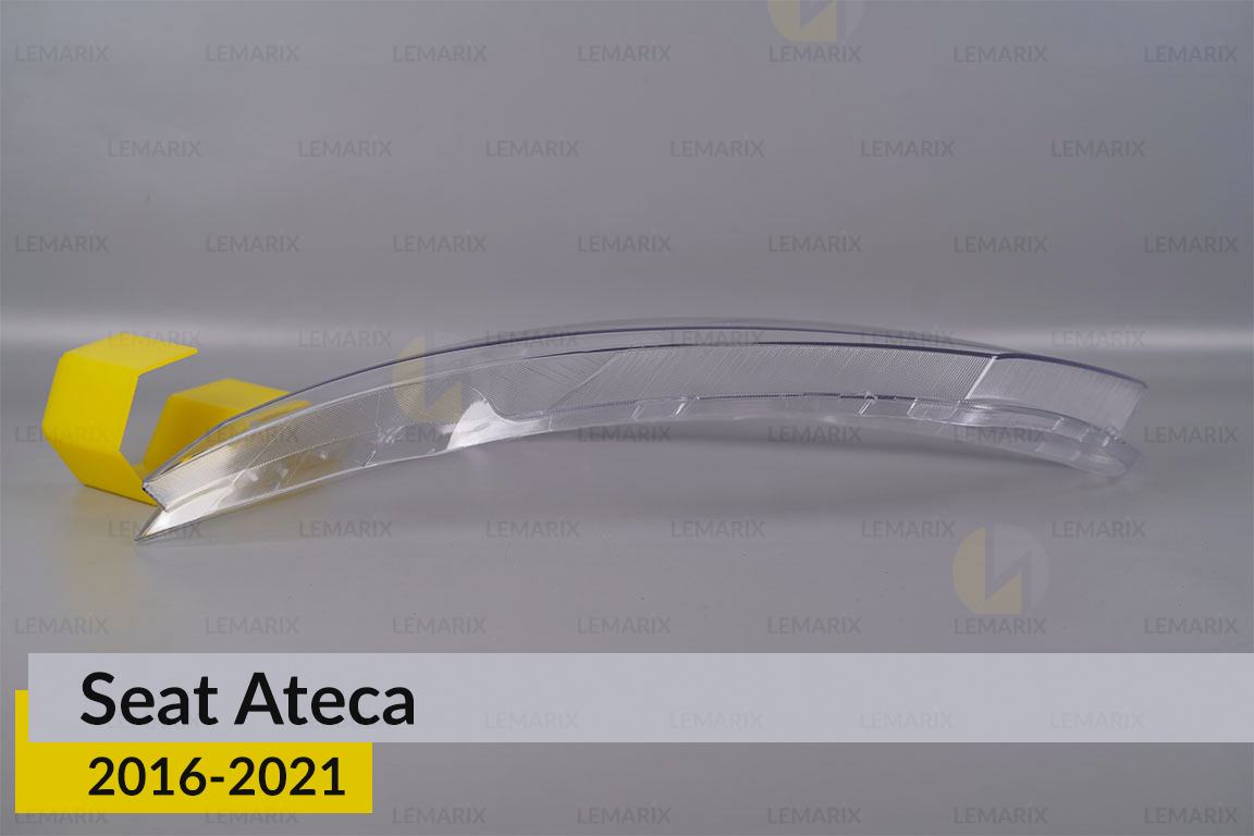 Скло фари Seat Ateca (2016-2021) дорест ліве