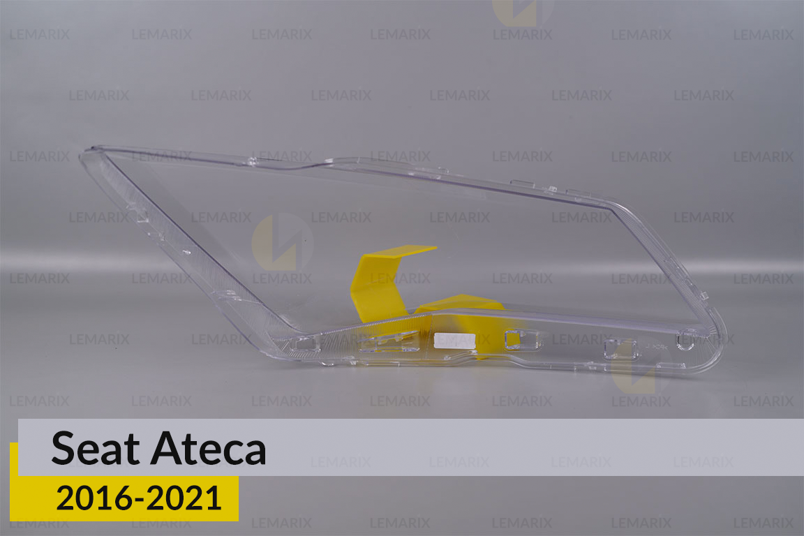 Скло фари Seat Ateca (2016-2021) дорест ліве