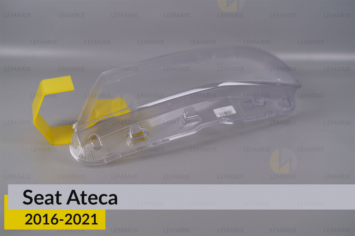 Скло фари Seat Ateca (2016-2021) дорест ліве
