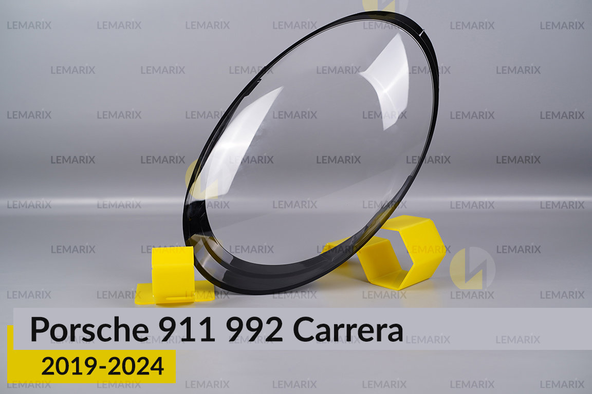 Скло фари Porsche 911 992 Carrera (2019-2025) ліве