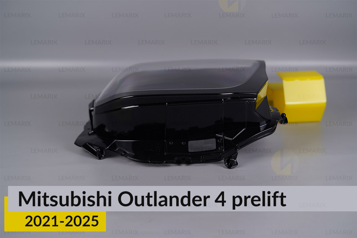 Скло фари Mitsubishi Outlander 4 (2021-2025) дорест ліве