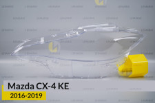 Скло фари Mazda CX-4 KE (2016-2019) ліве