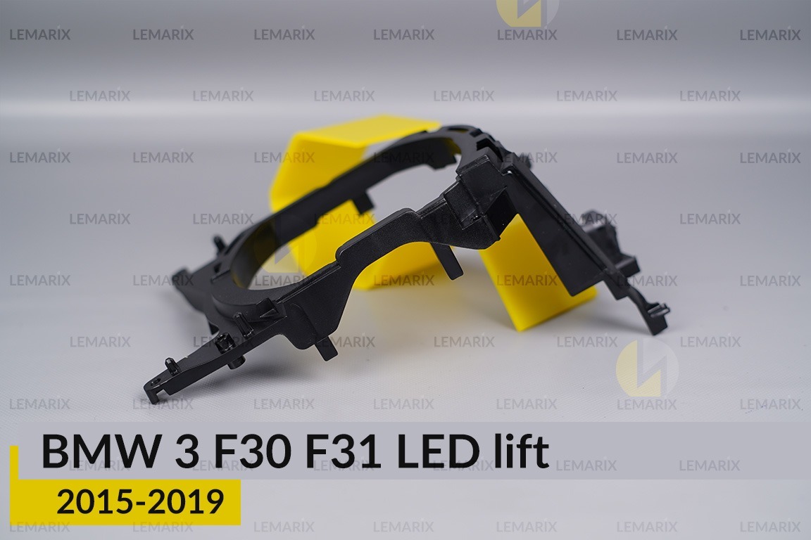 Декоративна маска велика зовнішня BMW 3 F30 F31 LED (2015-2019) рест права