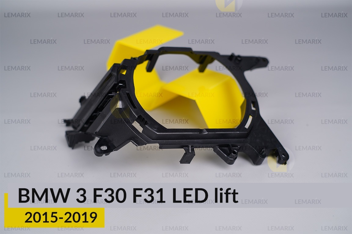 Декоративна маска велика зовнішня BMW 3 F30 F31 LED (2015-2019) рест права