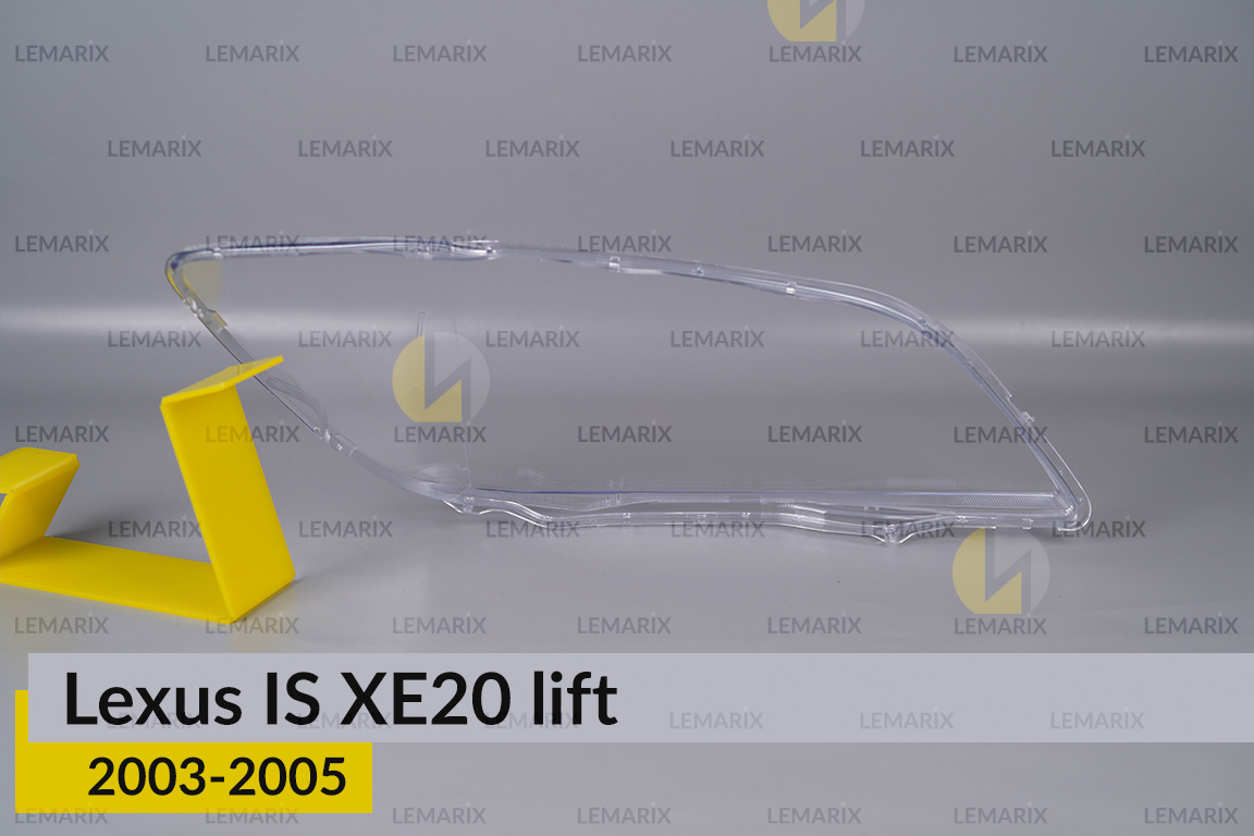 Скло фари Lexus IS XE20 (2003-2005) рест ліве