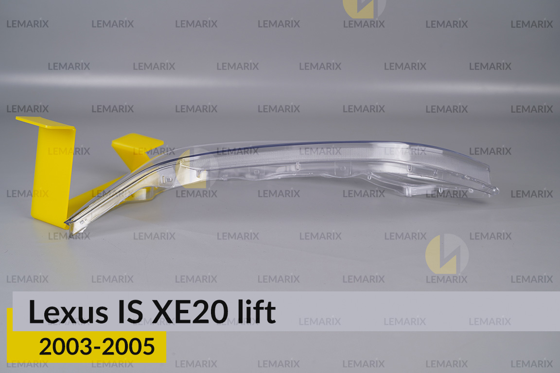 Скло фари Lexus IS XE20 (2003-2005) рест ліве