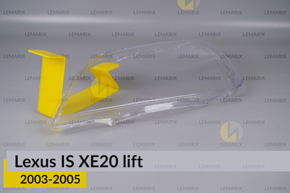 Скло фари Lexus IS XE20 (2003-2005) рест ліве