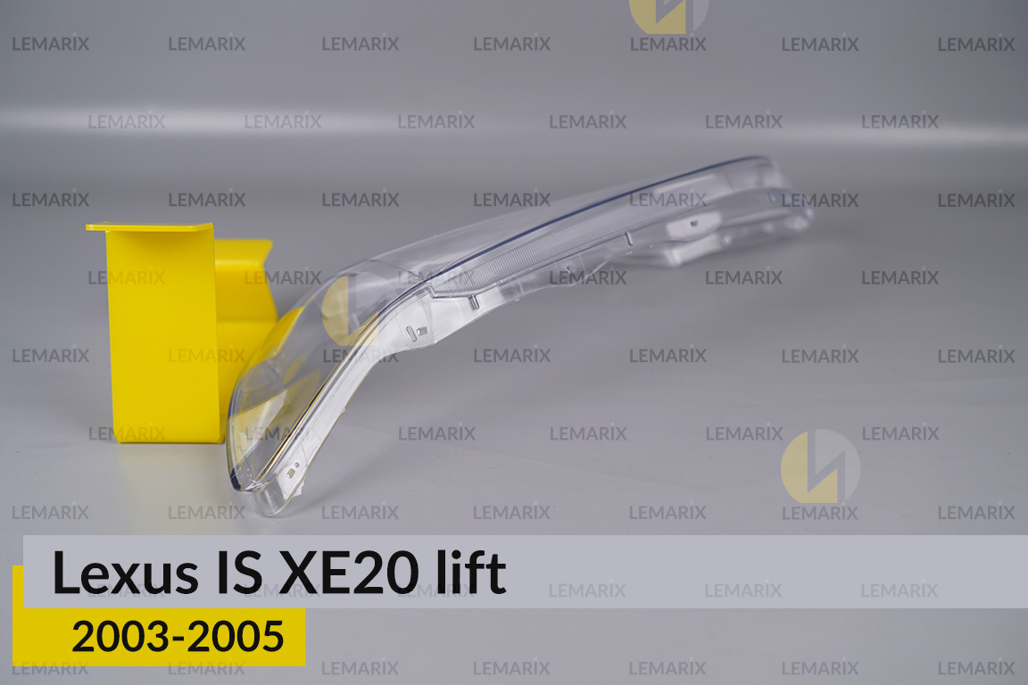 Скло фари Lexus IS XE20 (2003-2005) рест ліве