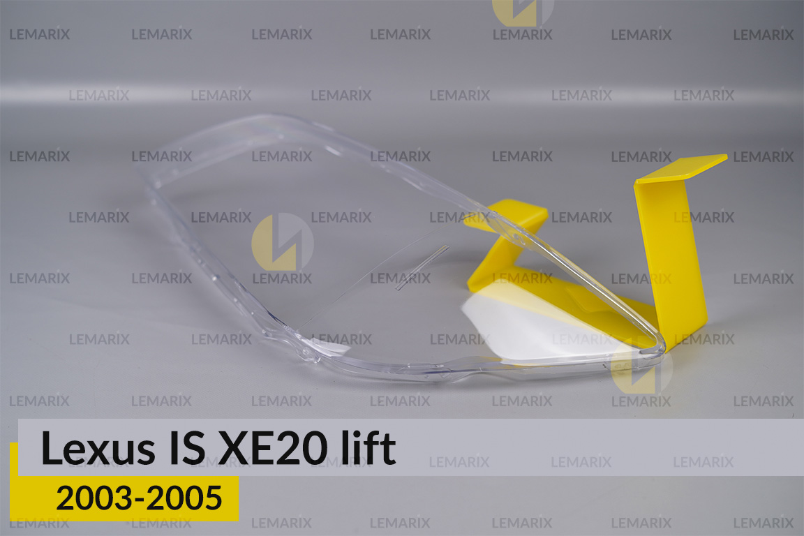 Скло фари Lexus IS XE20 (2003-2005) рест ліве