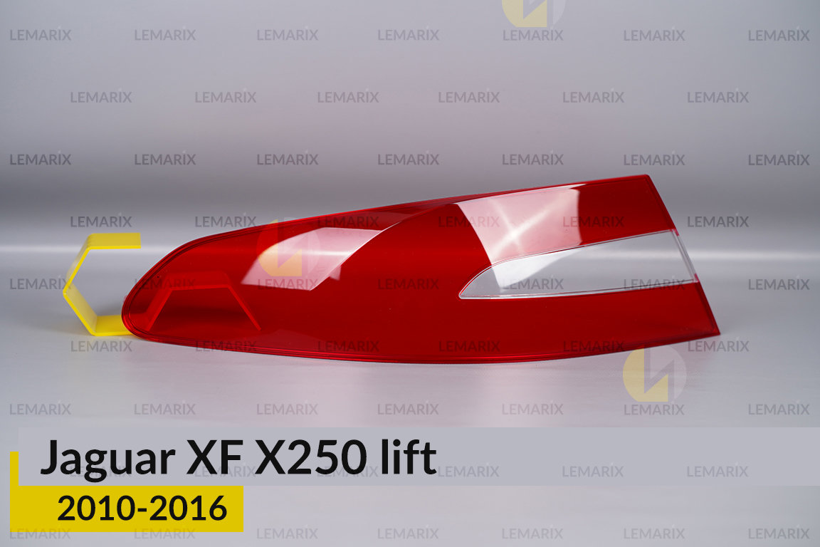 Стекло заднего фонаря внешнее в крыле Jaguar XF X250 (2010-2016) рест левое