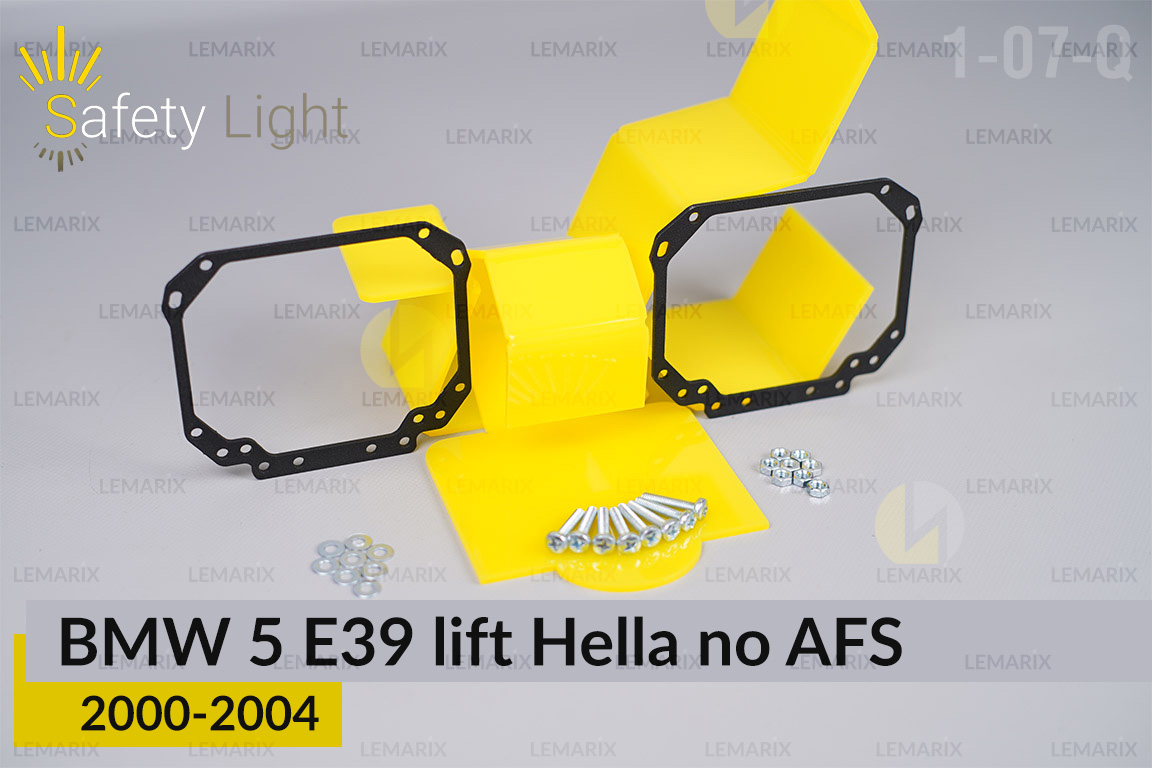 Перехідна рамка для BMW 5 E39 Hella no AFS (2000-2004) рест