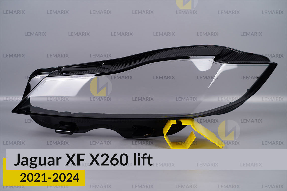 Скло фари Jaguar XF X260 (2021-2024) рест ліве