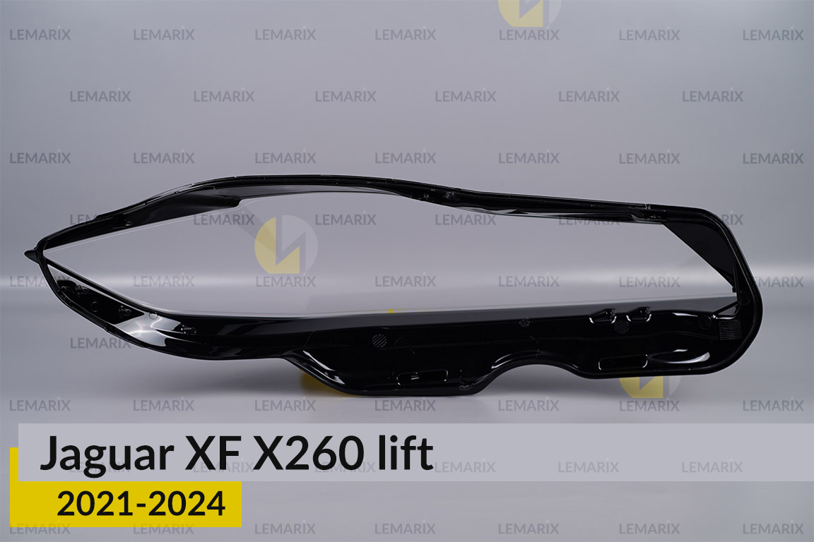 Скло фари Jaguar XF X260 (2021-2024) рест ліве