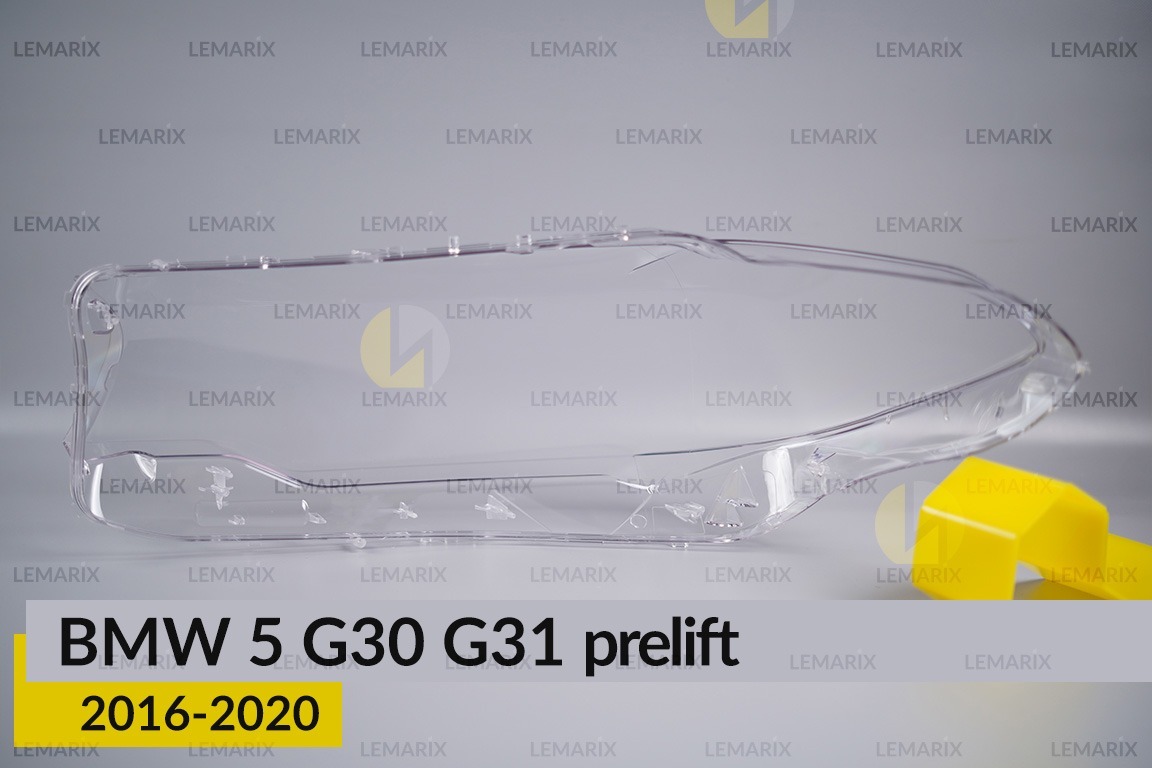 Скло фари BMW 5 G30 G31 (2016-2020) дорест праве