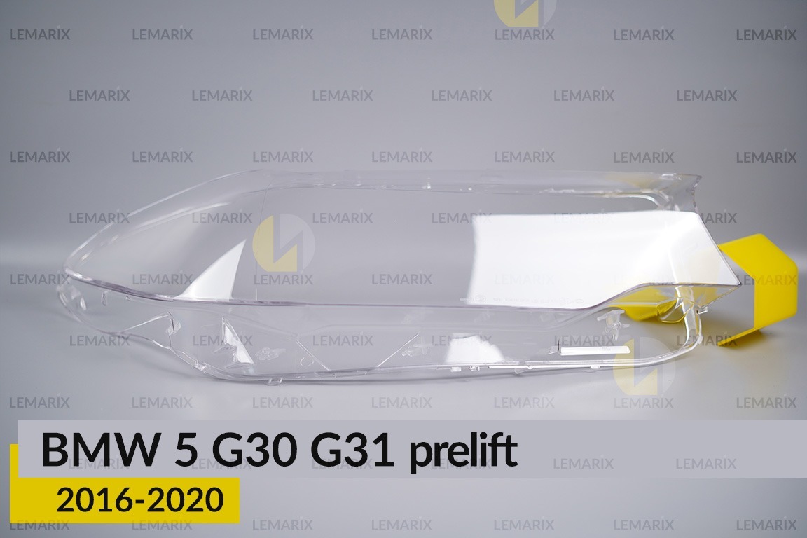 Скло фари BMW 5 G30 G31 (2016-2020) дорест праве