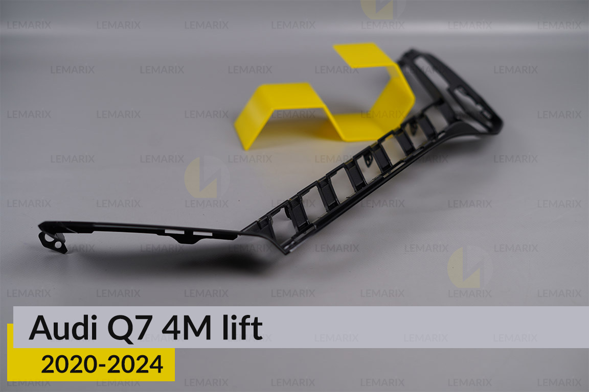 Декоративна маска нижня Audi Q7 4M (2020-2024) рест ліва