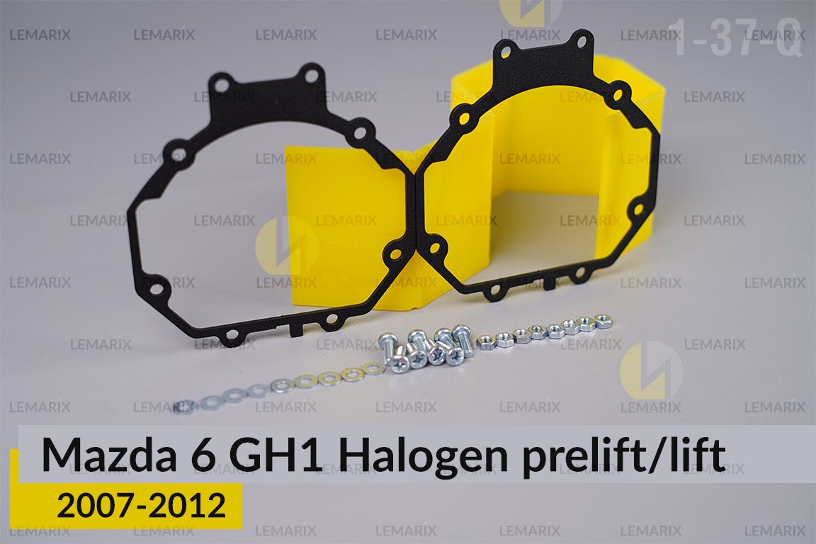 Перехідна рамка для Mazda 6 GH1 Halogen (2007-2012) дорест/рест