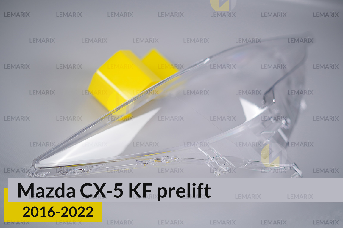 Скло фари Mazda CX-5 KF (2016-2022) дорест праве