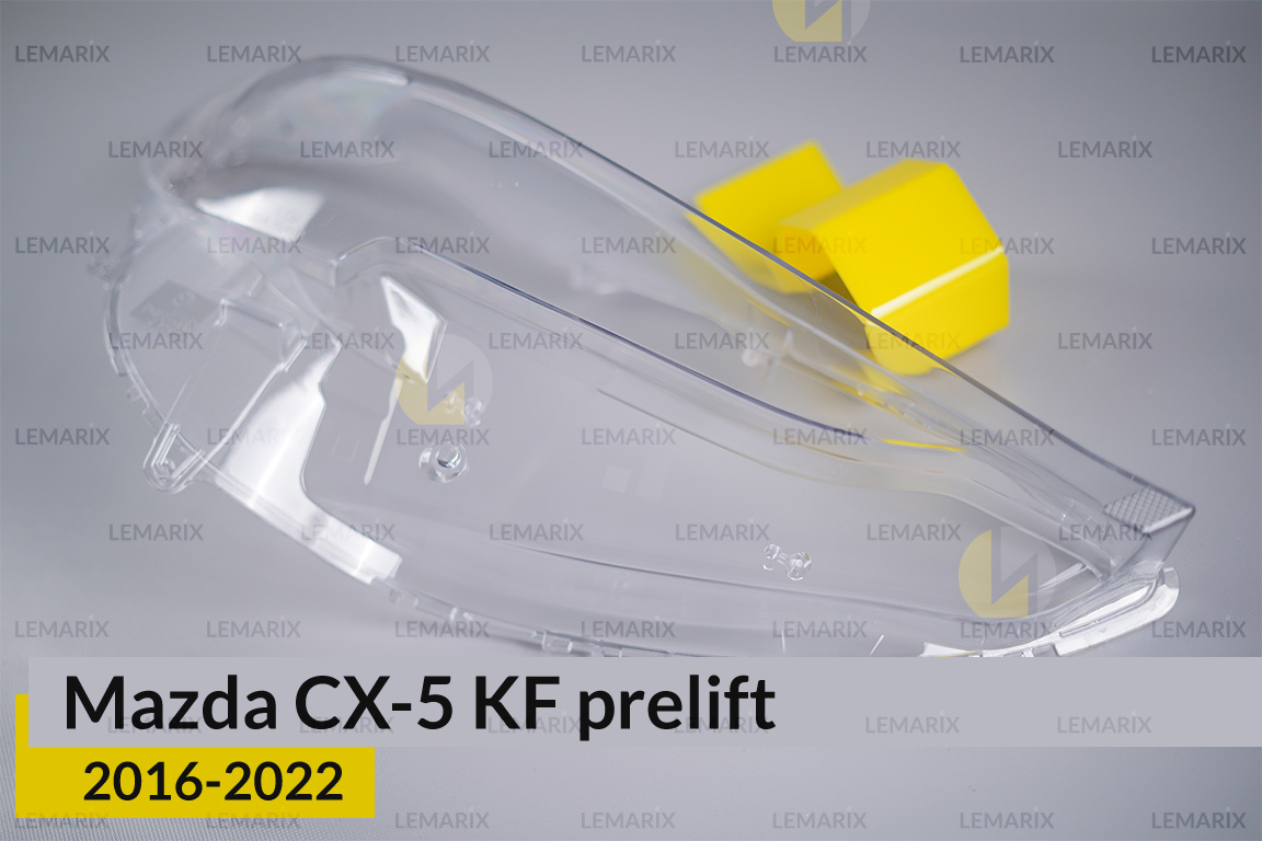 Скло фари Mazda CX-5 KF (2016-2022) дорест праве