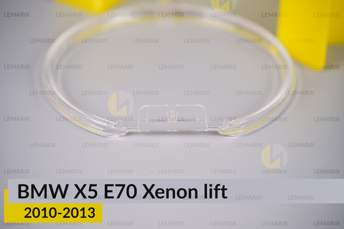 Кільце світловод фари BMW X5 E70 Xenon (2010-2013) рест велике зовнішнє angel eyes ліве/праве