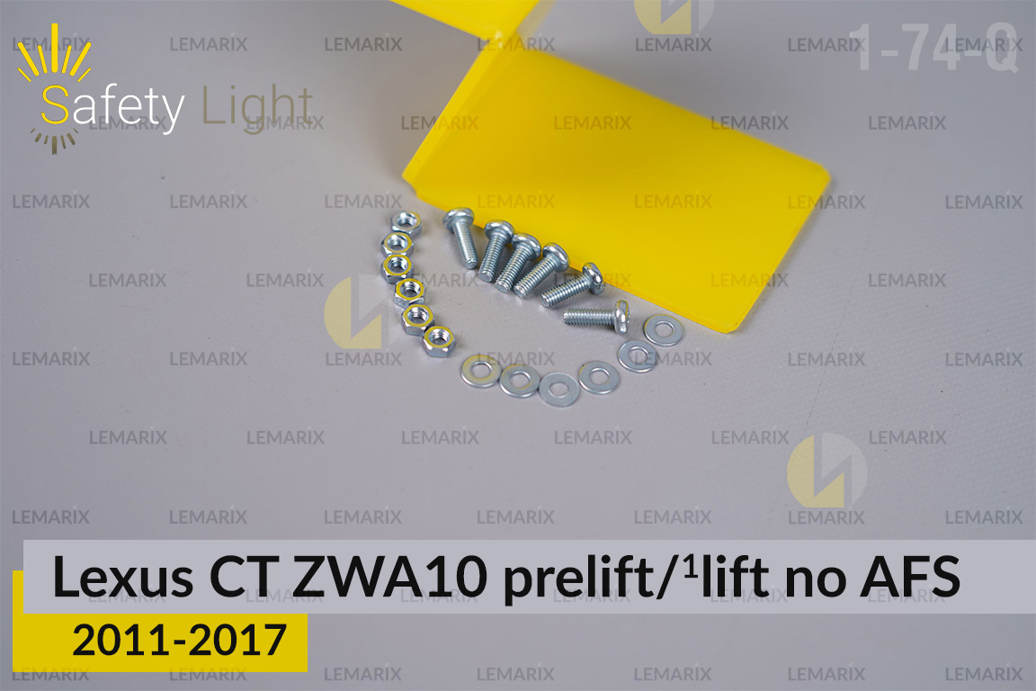 Перехідна рамка для Lexus CT ZWA10 no AFS (2011-2017) дорест/1 рест