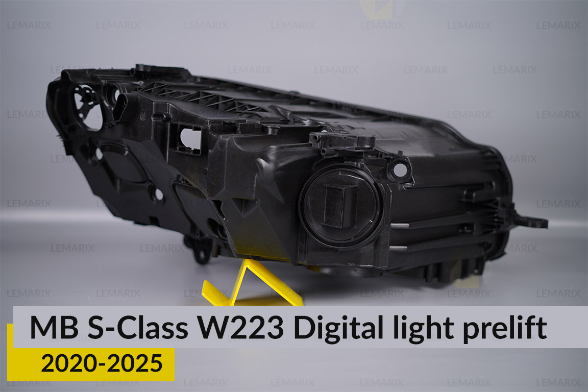 Корпус фари Mercedes-Benz S-Class W223 Digital light (2020-2025) дорест лівий