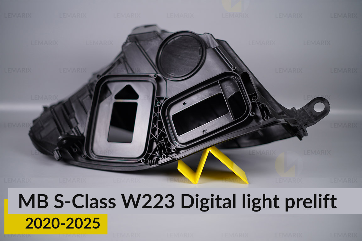 Корпус фари Mercedes-Benz S-Class W223 Digital light (2020-2025) дорест лівий