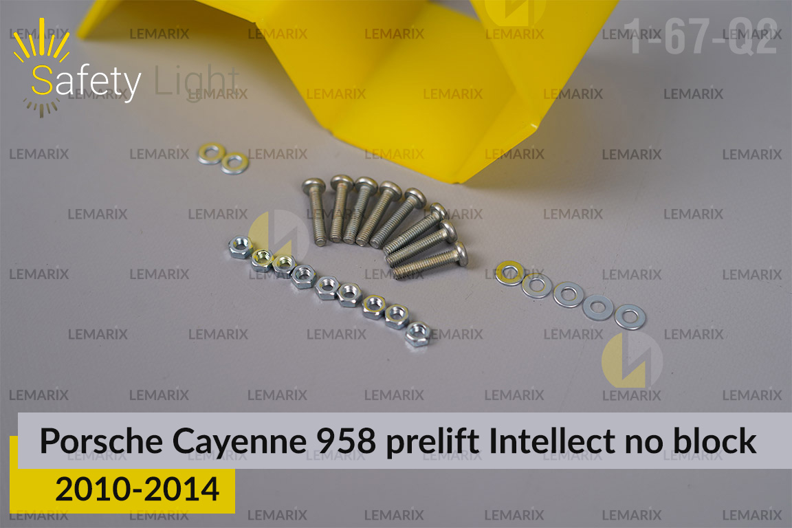 Перехідна рамка для Porsche Cayenne 958 Intellect no block (2010-2014) дорест